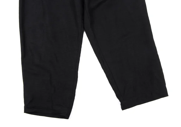 Y's Linen Rayon Pocket Design Dropped Crotch Pants K-164881_007