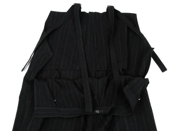 Y's Cotton Stripe Overalls K-164882_013