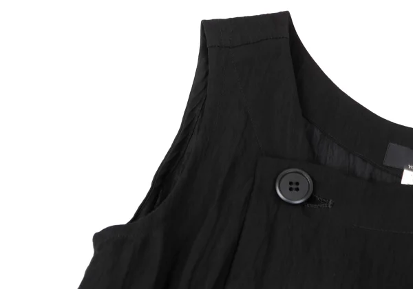 Y's Rayon Cotton Washer Sleeveless Wrap Dress K-164885_006