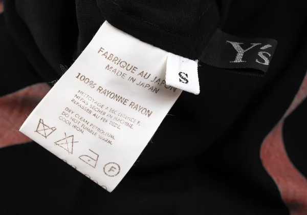 Y's Diamond Printed Rayon Pull Over Dress K-164887_018