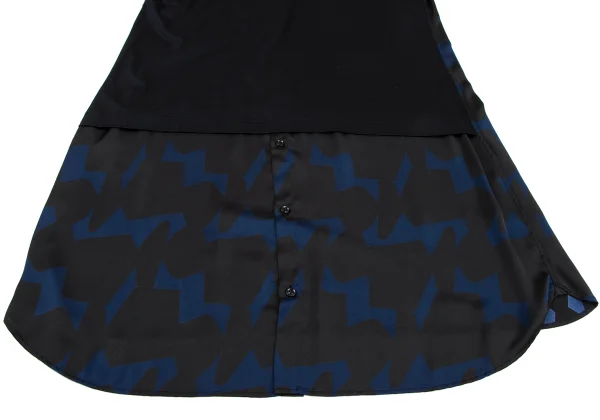 Y's Graphic Printed Switching Dress K-164888_006