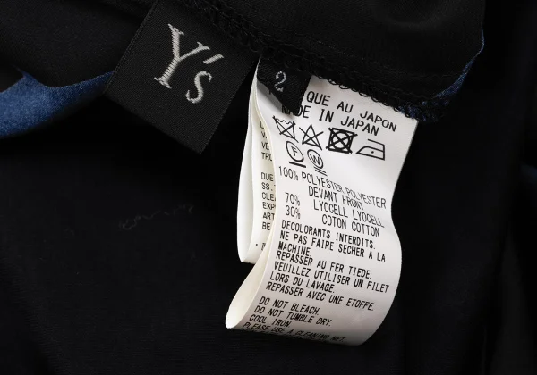 Y's Graphic Printed Switching Dress K-164888_012