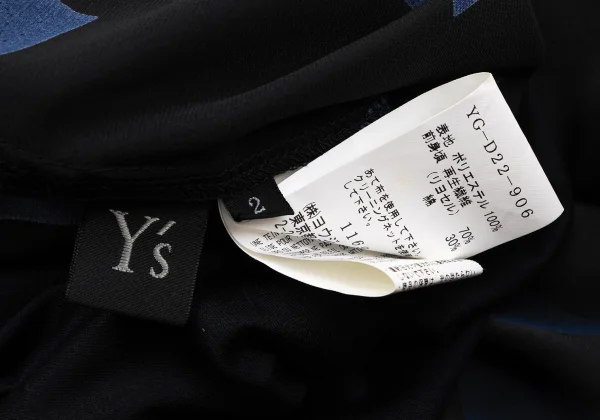 Y's Graphic Printed Switching Dress K-164888_013