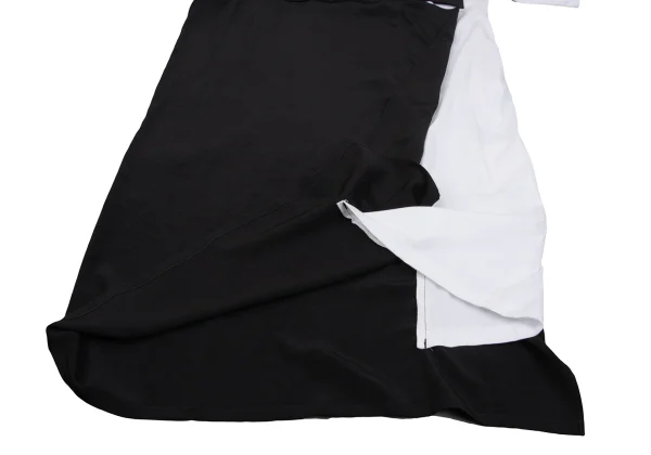 Y's Crepe de Chine Switching T-shirt Dress K-164890_010