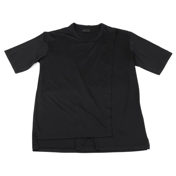 S'YTE Poly Front Wrap T-shirt Black 3 K-164892_001
