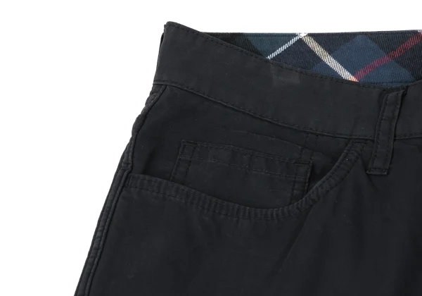 COMME des GARCONS HOMME Lining Check Washed Cotton Pants K-164894_004