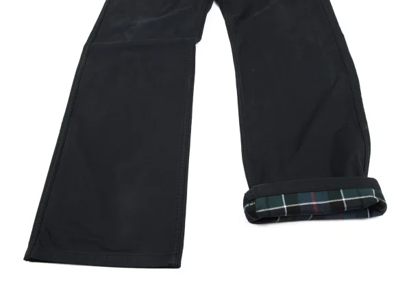 COMME des GARCONS HOMME Lining Check Washed Cotton Pants K-164894_011