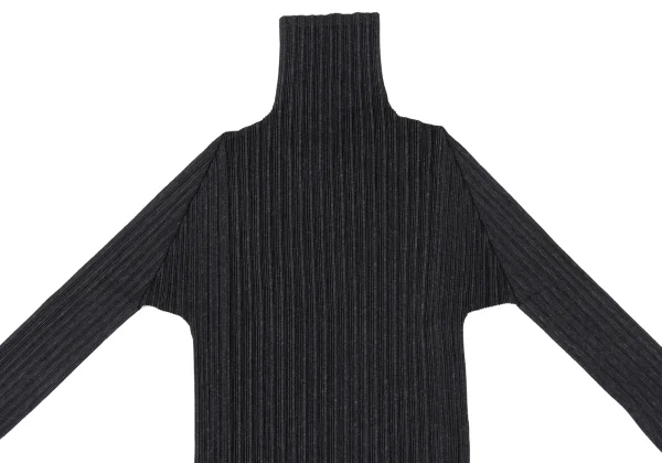 PLEATS PLEASE Fabric Print Turtleneck Top K-164897_003