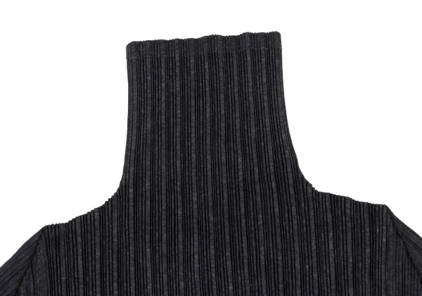 PLEATS PLEASE Fabric Print Turtleneck Top K-164897_004