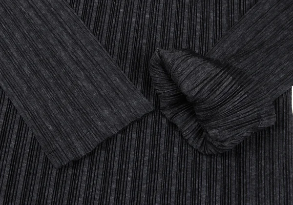 PLEATS PLEASE Fabric Print Turtleneck Top K-164897_006