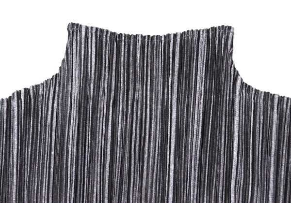 PLEATS PLEASE Hem Frill Pleated High Neck T Shirt K-164899_004