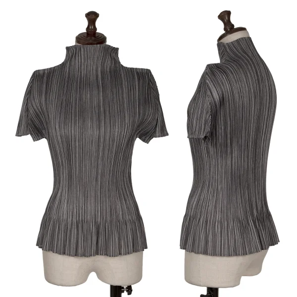 PLEATS PLEASE Hem Frill Pleated T Shirt & Skirt K-164901_002