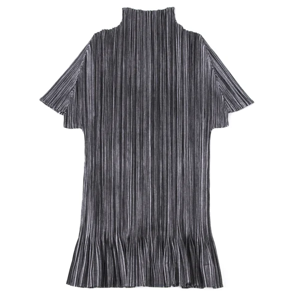 PLEATS PLEASE Hem Frill Pleated T Shirt & Skirt K-164901_010