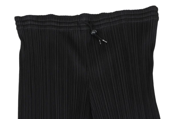PLEATS PLEASE Mesh Pleats Switching Drawstring Pants K-164904_003