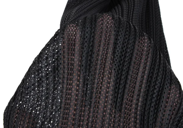 PLEATS PLEASE Mesh Pleats Switching Drawstring Pants K-164904_010