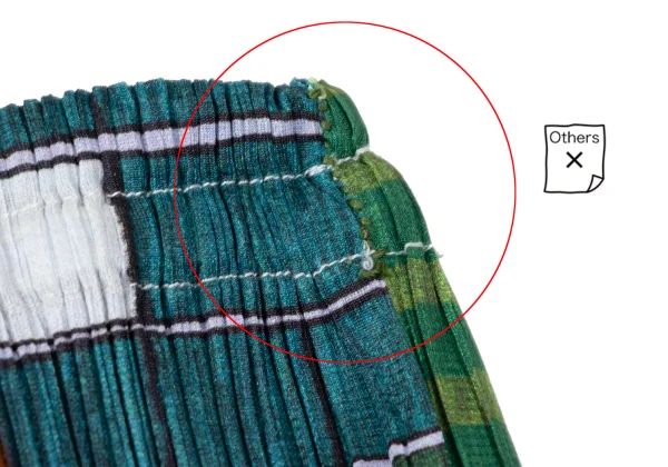 PLEATS PLEASE Graphic Printed Flare Skirt K-164909_004