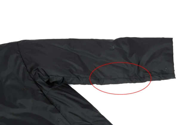 ISSEY MIYAKE HaaT Mink Fur Neck Embroidery Design Down Coat K-164910_006