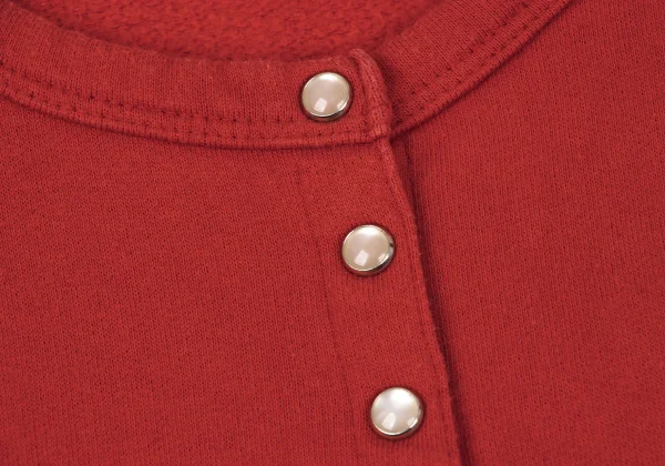 agnes b. Cotton Snap Button Sweat Cardigan K-164912_007