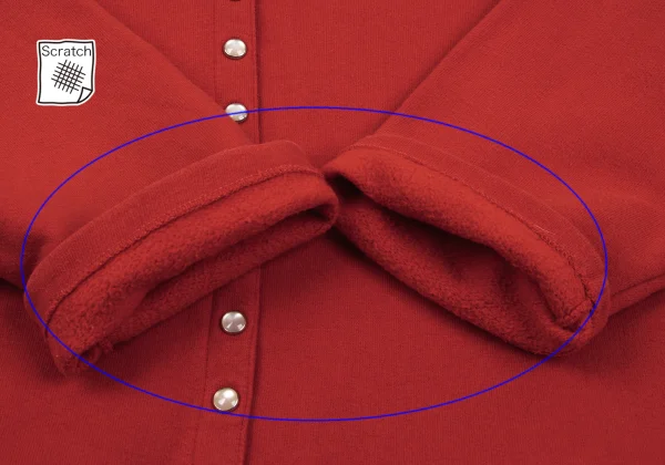 agnes b. Cotton Snap Button Sweat Cardigan K-164912_010