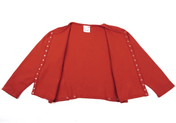 agnes b. Cotton Snap Button Sweat Cardigan K-164912_012