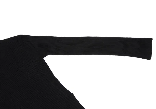 tricot COMME des GARCONS Wool High Neck Rib Knit K-164916_007