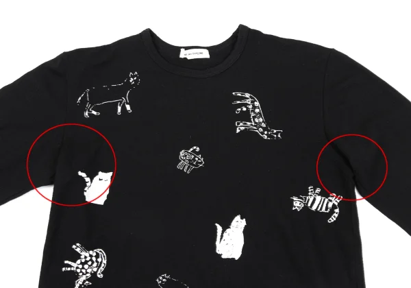 COMME des GARCONS Cat Print Top K-164917_003
