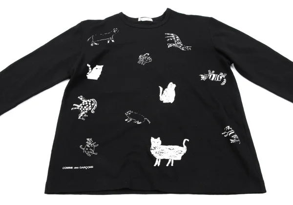 COMME des GARCONS Cat Print Top K-164917_009
