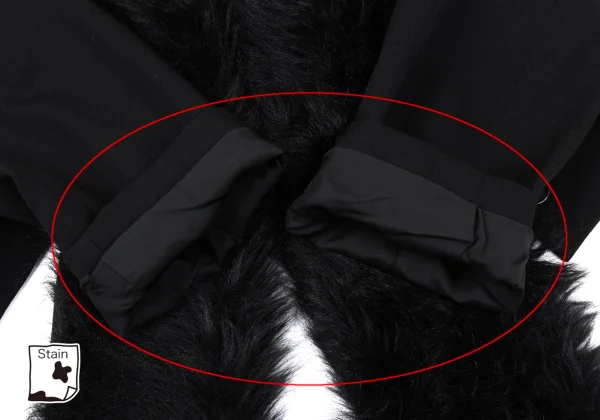 COMME des GARCONS Acrylic Fur Docking Spencer Jacket K-164919_009