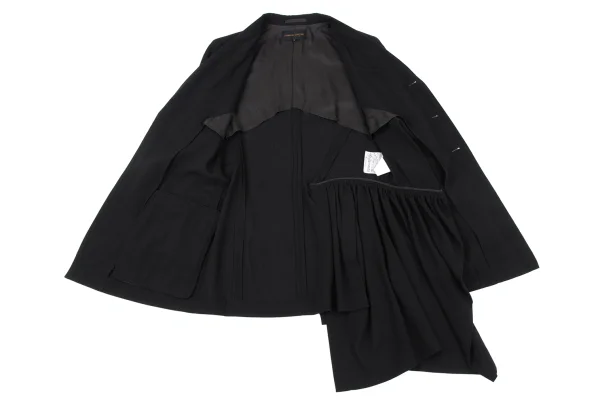 COMME des GARCONS Asymmetrical Wool Jacket K-164921_011