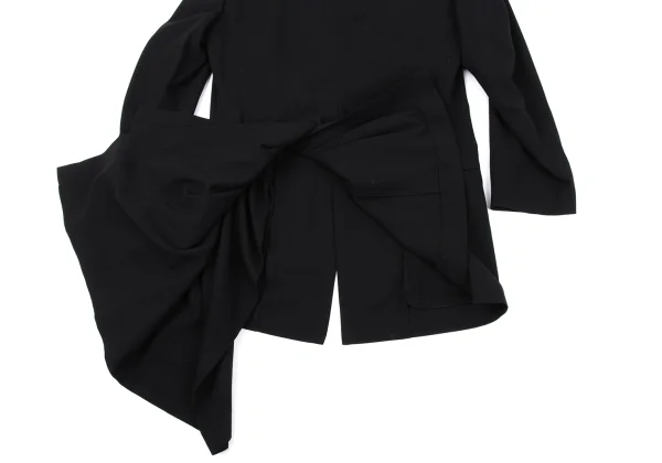 COMME des GARCONS Asymmetrical Wool Jacket K-164921_017