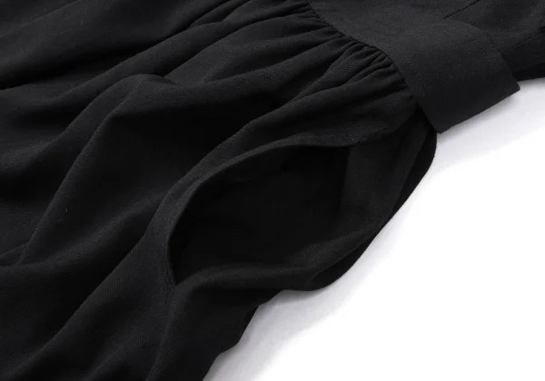 COMME des GARCONS Wool Lapel Design Herringbone Belted Coat K-164922_009