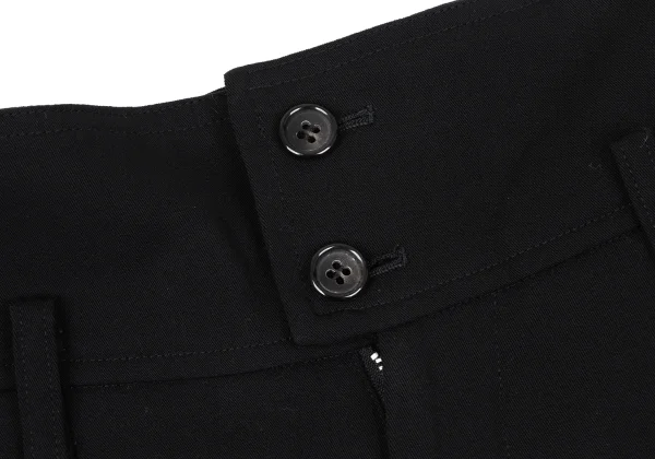 COMME des GARCONS Wool High Waist Two Tuck Pants K-164923_006