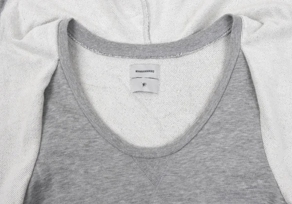 MIHARA YASUHIRO Crushed Hem Sleeveless Sweat Dress K-164925_010