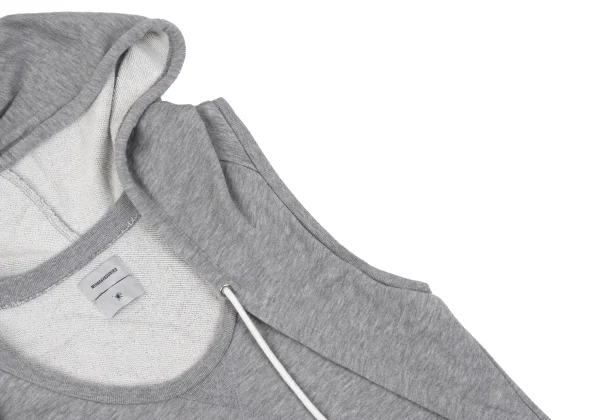 MIHARA YASUHIRO Crushed Hem Sleeveless Sweat Dress K-164925_011