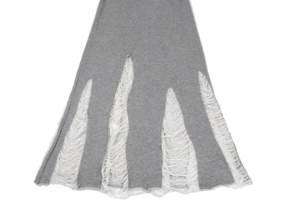 MIHARA YASUHIRO Crushed Hem Sleeveless Sweat Dress K-164925_012