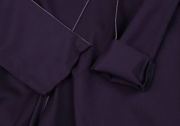 TAKESHI KOSAKA by Y's Pink Label Wool Stitch Design High Neck Dress K-164926_007