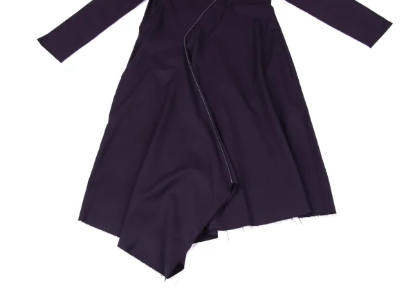 TAKESHI KOSAKA by Y's Pink Label Wool Stitch Design High Neck Dress K-164926_009