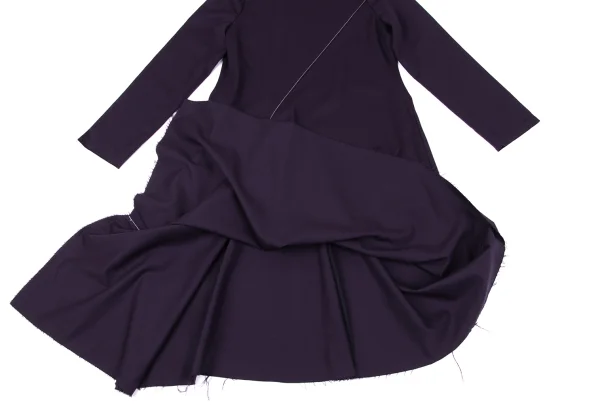 TAKESHI KOSAKA by Y's Pink Label Wool Stitch Design High Neck Dress K-164926_011