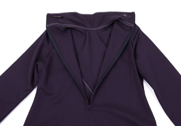 TAKESHI KOSAKA by Y's Pink Label Wool Stitch Design High Neck Dress K-164926_014