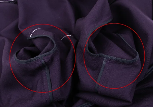 TAKESHI KOSAKA by Y's Pink Label Wool Stitch Design High Neck Dress K-164926_015