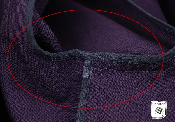 TAKESHI KOSAKA by Y's Pink Label Wool Stitch Design High Neck Dress K-164926_016