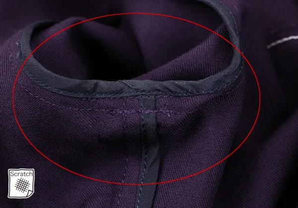 TAKESHI KOSAKA by Y's Pink Label Wool Stitch Design High Neck Dress K-164926_017