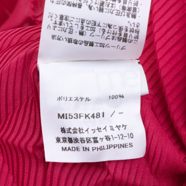 ISSEY MIYAKE me Zigzag Pleated High Neck Top K-164928_010