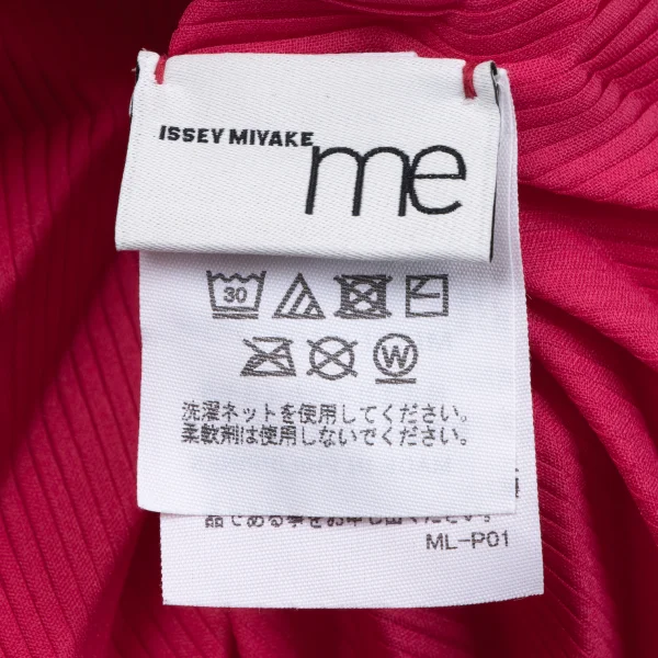 ISSEY MIYAKE me Zigzag Pleated High Neck Top K-164928_011