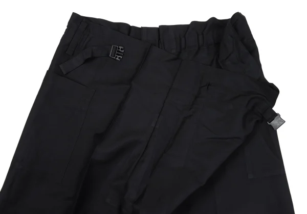 ISSEY MIYAKE me Front Tuck Design Flat Pants K-164929_004