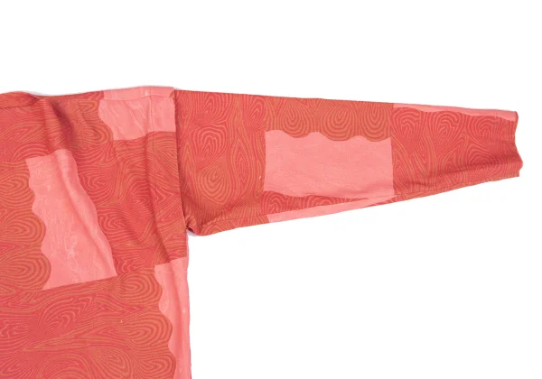 ISSEY MIYAKE Printed Sleeve Switching T-shirt K-164930_005