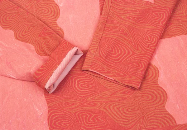 ISSEY MIYAKE Printed Sleeve Switching T-shirt K-164930_006