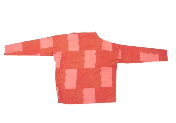 ISSEY MIYAKE Printed Sleeve Switching T-shirt K-164930_010