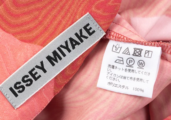ISSEY MIYAKE Printed Sleeve Switching T-shirt K-164930_014