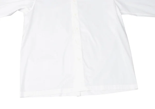 ISSEY MIYAKE Cotton Nylon Stretch High-neck Shirt K-164931_011